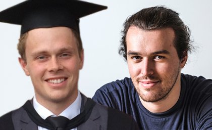 Tim Delport and Brett Parkinson Tim Delport and Brett Parkinson